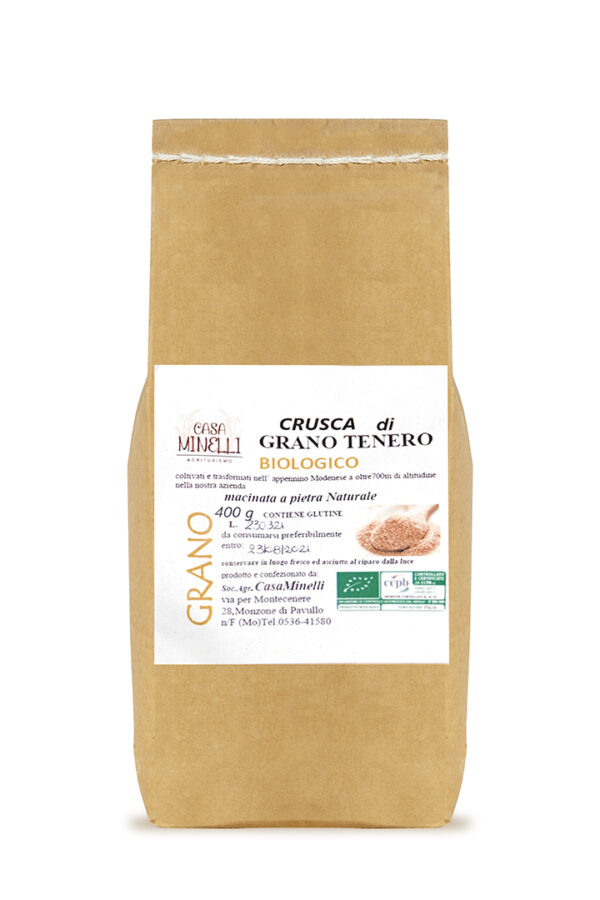 Crusca di grano tenero biologico