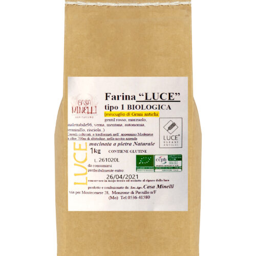 farina luce tipo 1 biologica