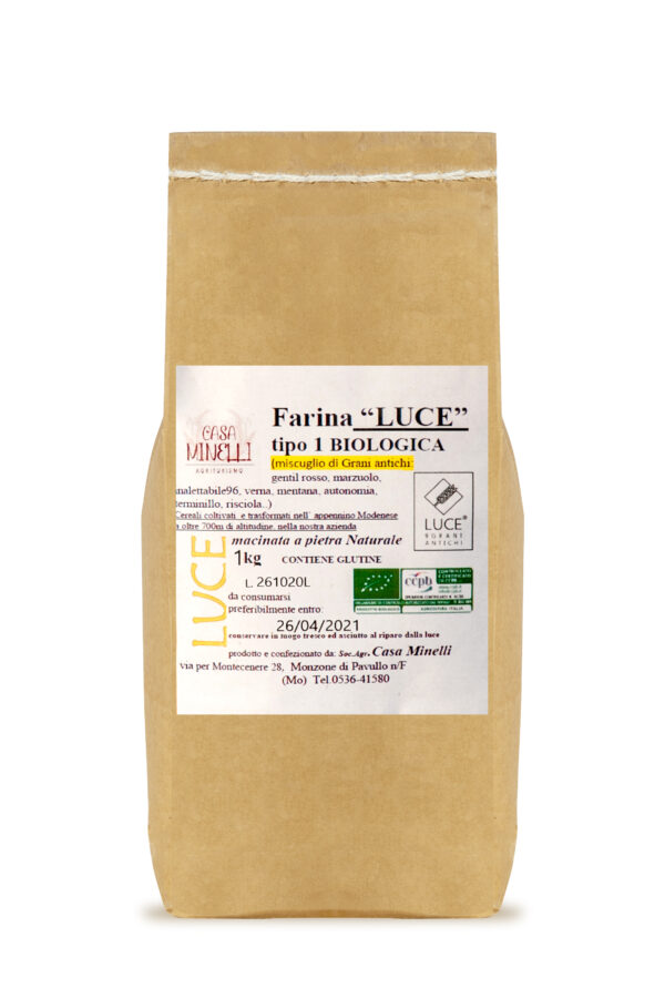 farina luce tipo 1 biologica