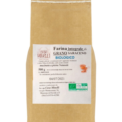 Farina di grano saraceno integrale biologica