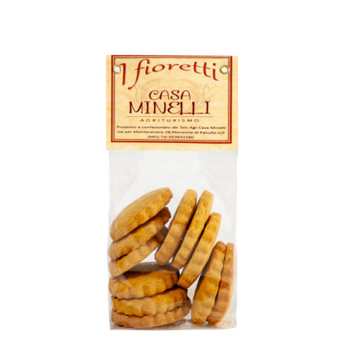 I fioretti biscotti di mais artigianali