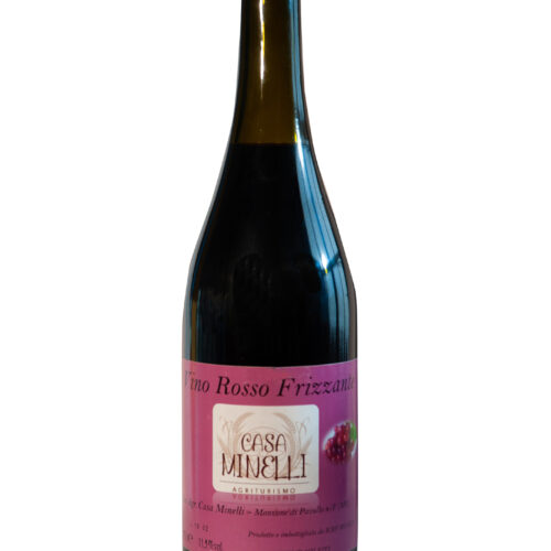 Vino rosso frizzante