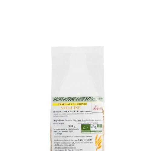 Stelline trafilate al bronzo 100% senatore cappelli biologico