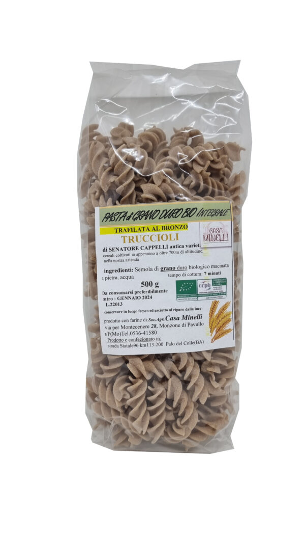 Truccioli trafilati al bronzo 100% senatore cappelli biologico