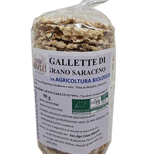 Gallette di grano saraceno biologico