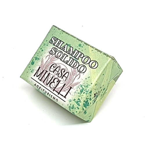 Shampoo solido all'olio di canapa