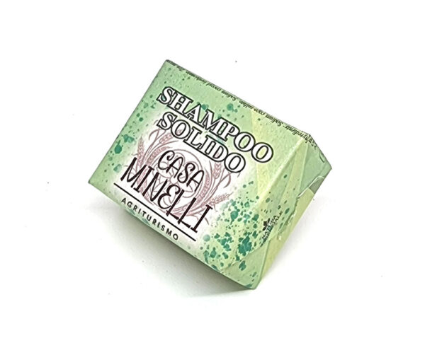 Shampoo solido all'olio di canapa