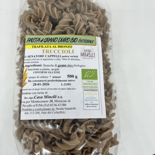 Truccioli trafilati al bronzo 100% senatore cappelli biologico