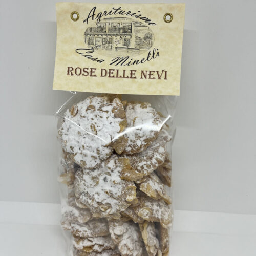 Rose delle nevi biscotti con cioccolato e corn flakes