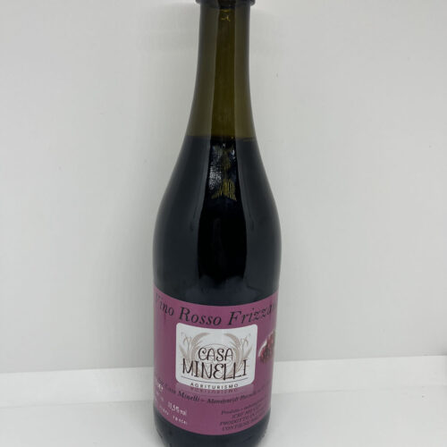 Vino rosso frizzante